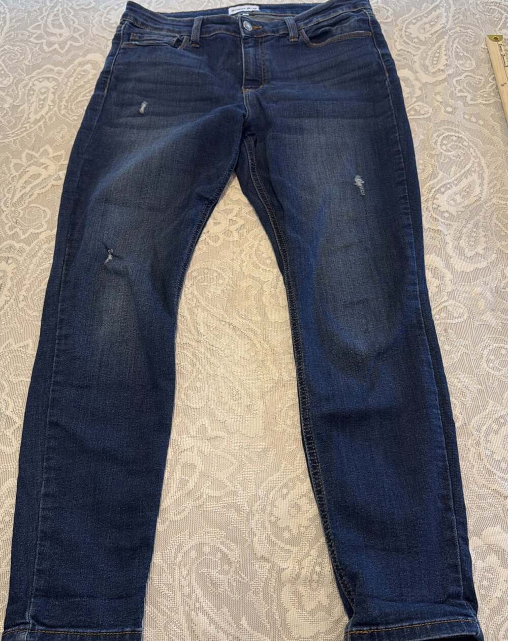 Studio Blue Women’s High Rise Cropped Skinny Jeans, Size 31/26
